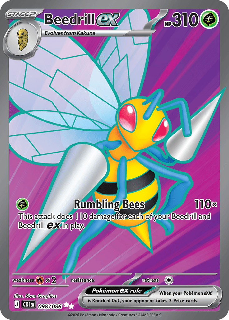 Beedrill ex 98/86