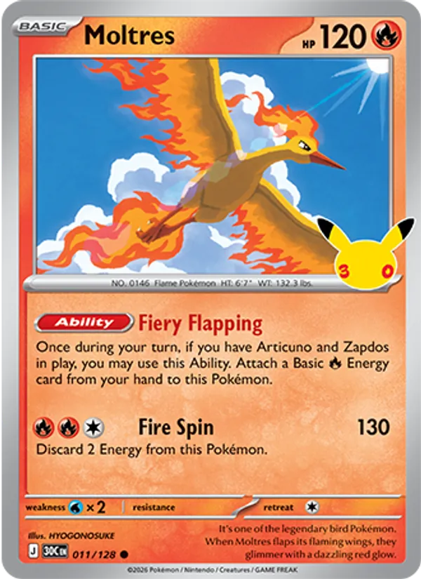Moltres 011/128