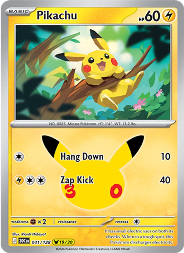 Pikachu 041/128