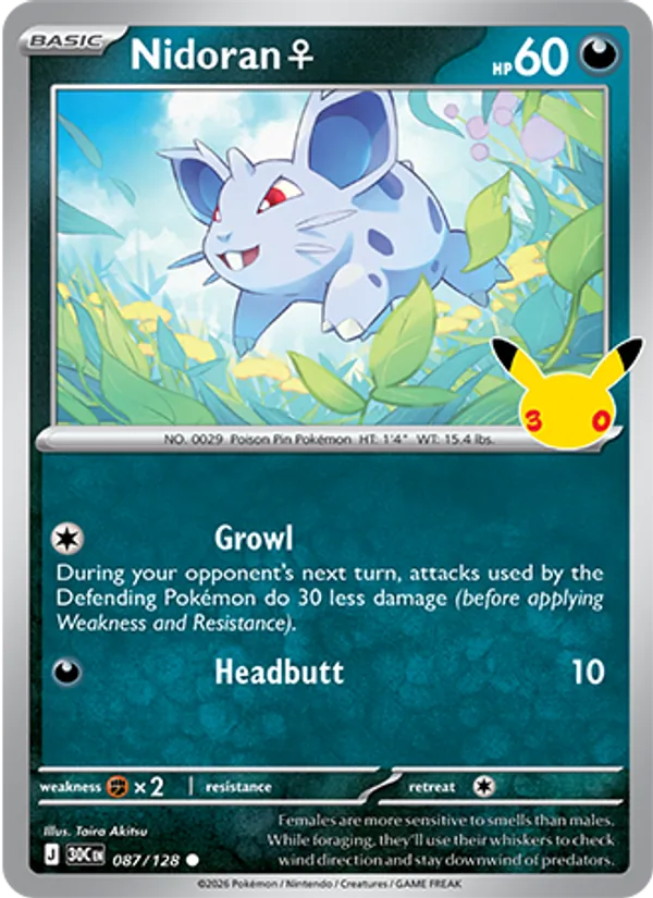 Nidoran♀ 087/128