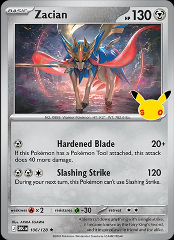 Zacian 106/128