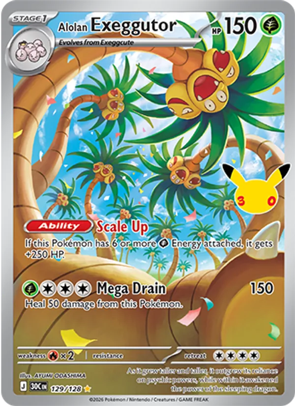 Alolan Exeggutor 129/128
