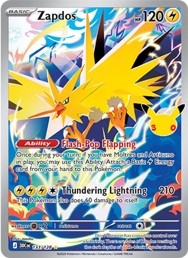 Zapdos 133/128