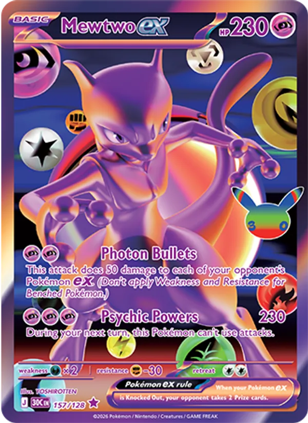 Mewtwo ex 157/128