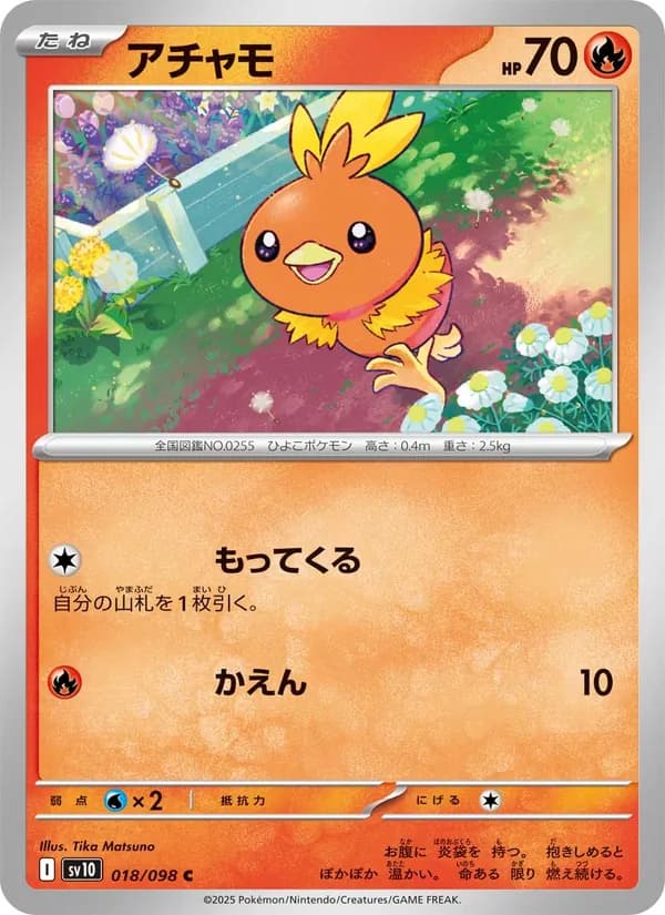 Torchic 018/98