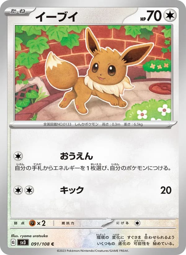 Eevee 091/108