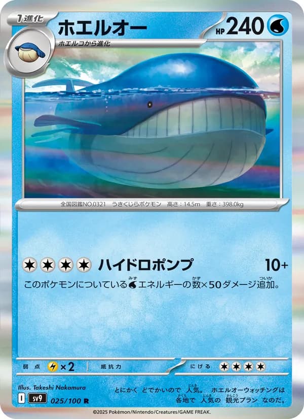 Wailord 025/100