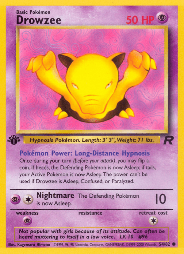 Drowzee 54/82
