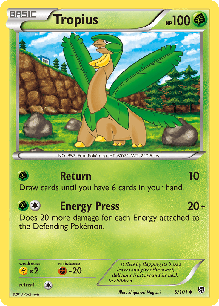 Tropius 5/101