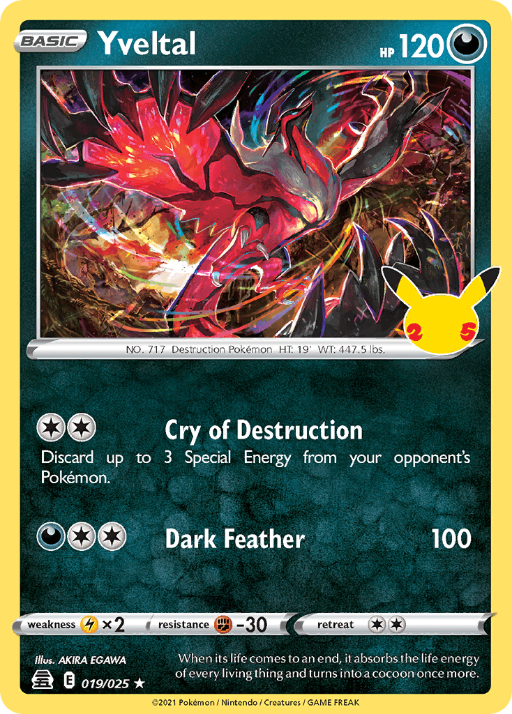 Yveltal 19/25