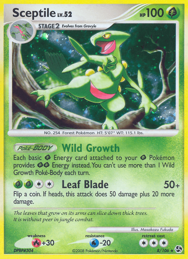 Sceptile 8/106