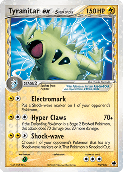 Tyranitar ex δ