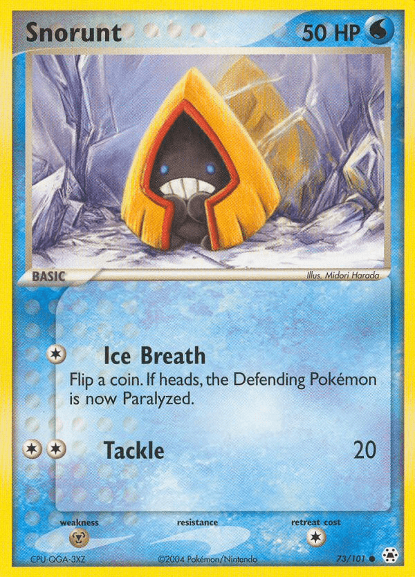 Snorunt 73/101