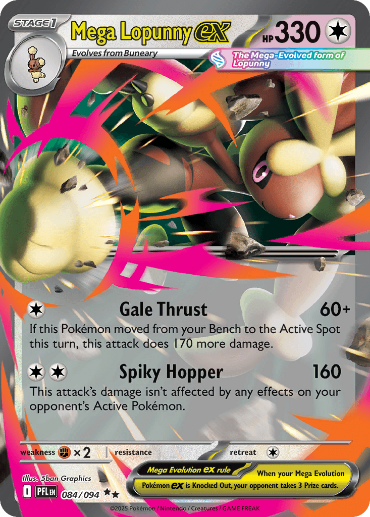 Mega Lopunny ex 84/94