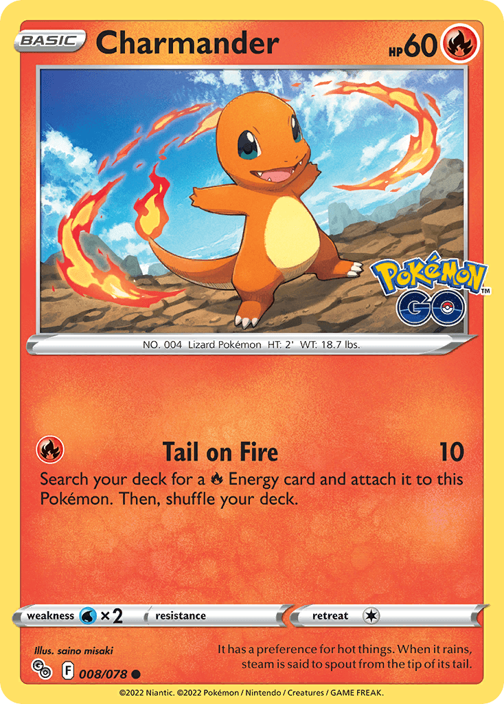 Charmander 8/78