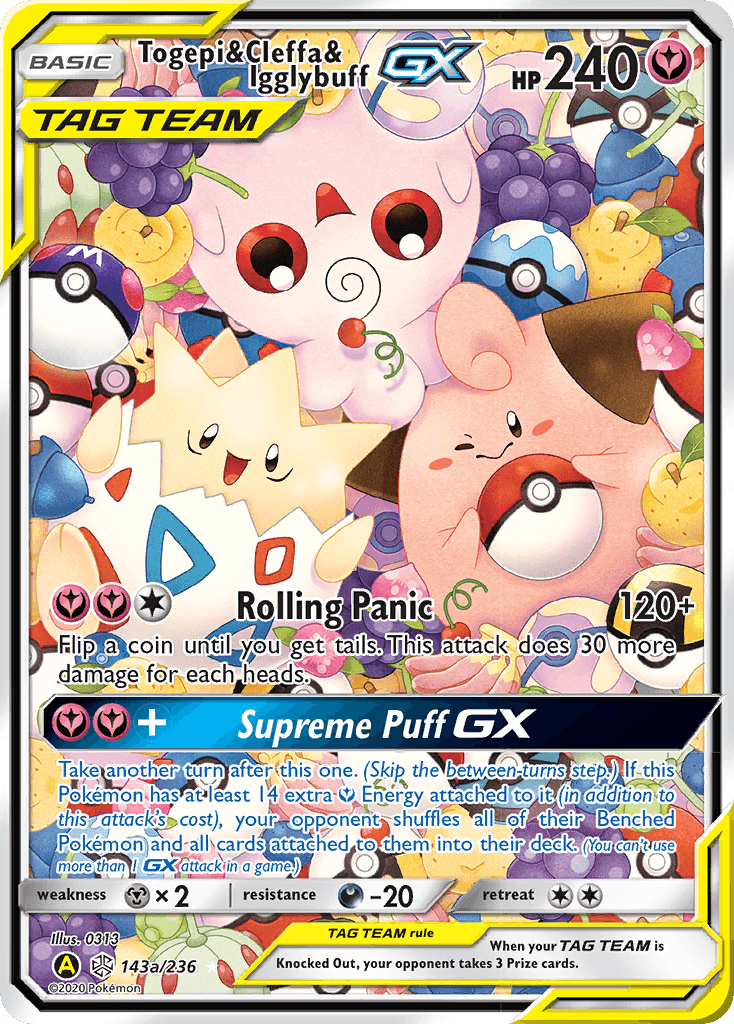Togepi & Cleffa & Igglybuff-GX 143a/236