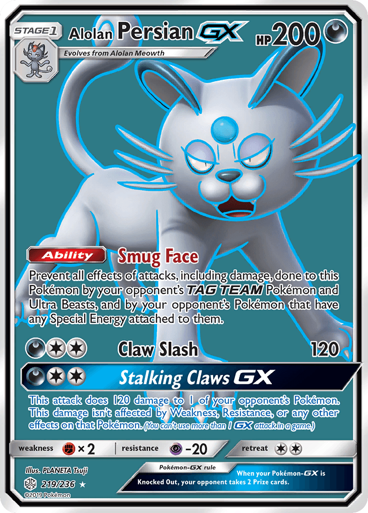 Alolan Persian-GX 219/236