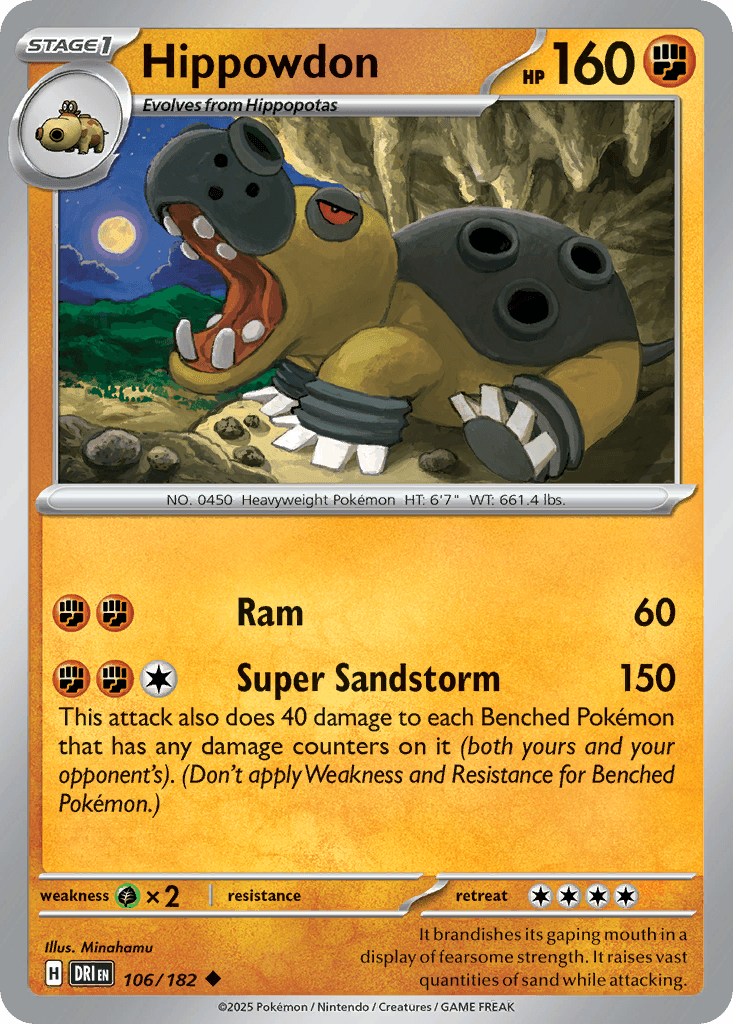 Hippowdon 106/182