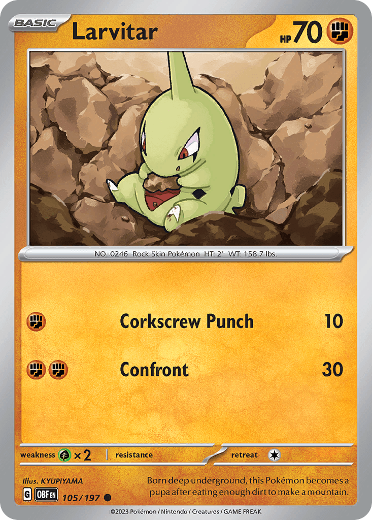 Larvitar 105/197