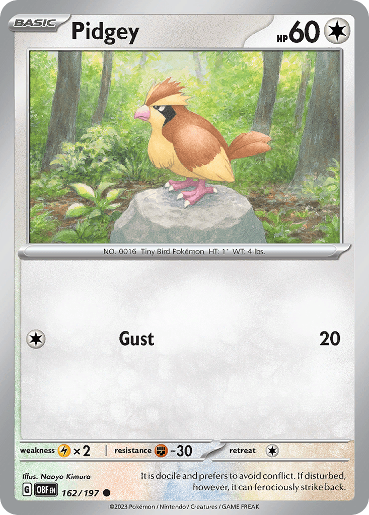 Pidgey 162/197