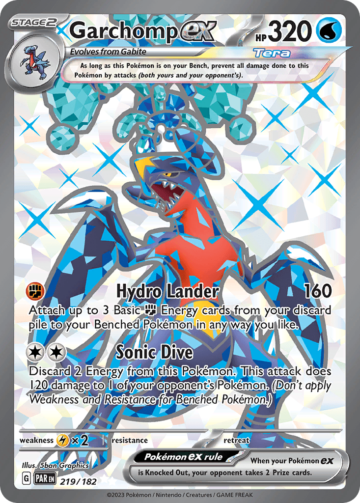 Garchomp ex 219/182