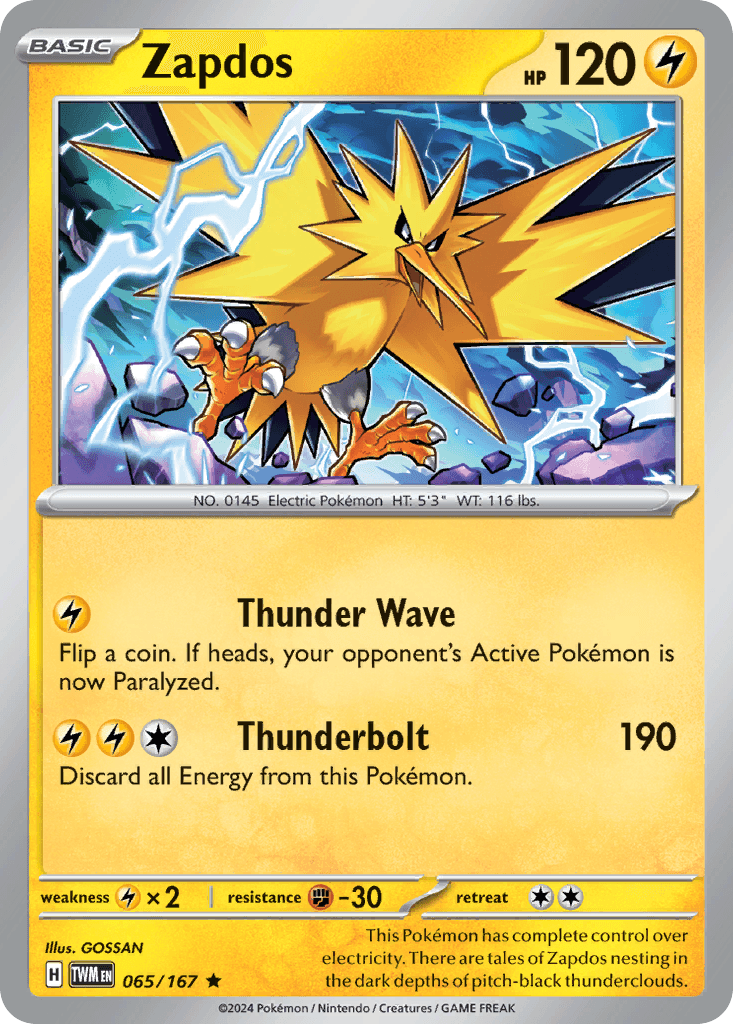 Zapdos 65/167