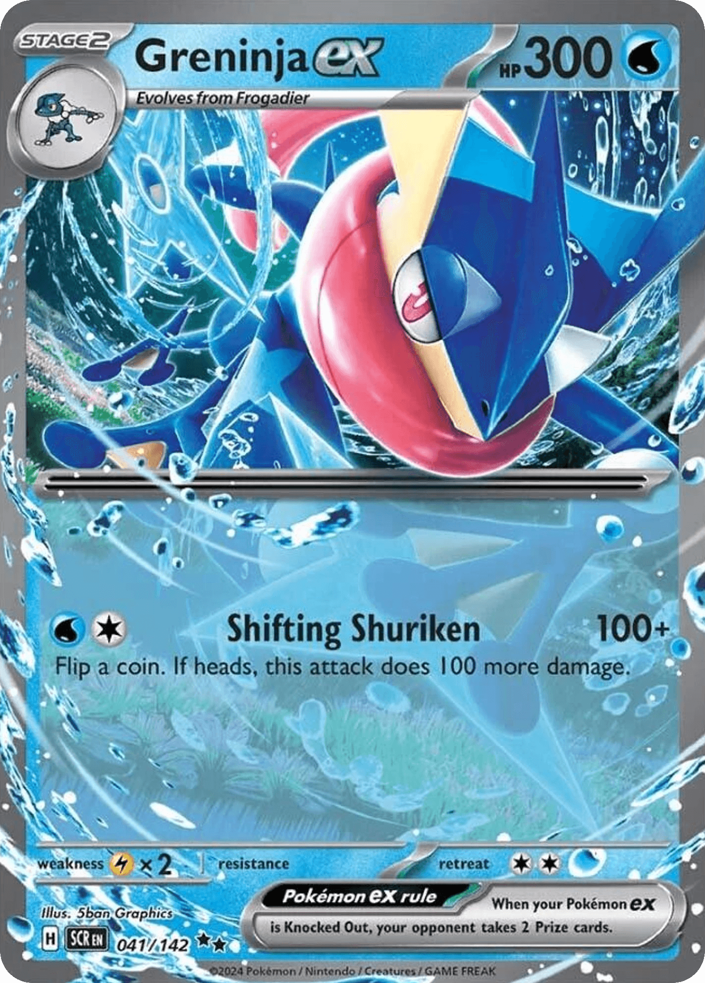 Greninja ex 41/142