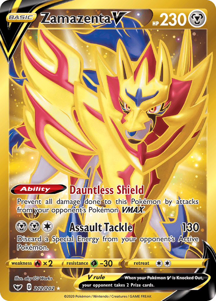 Zamazenta V 212/202