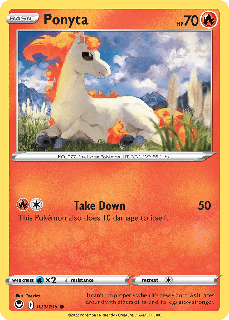 Ponyta 21/195