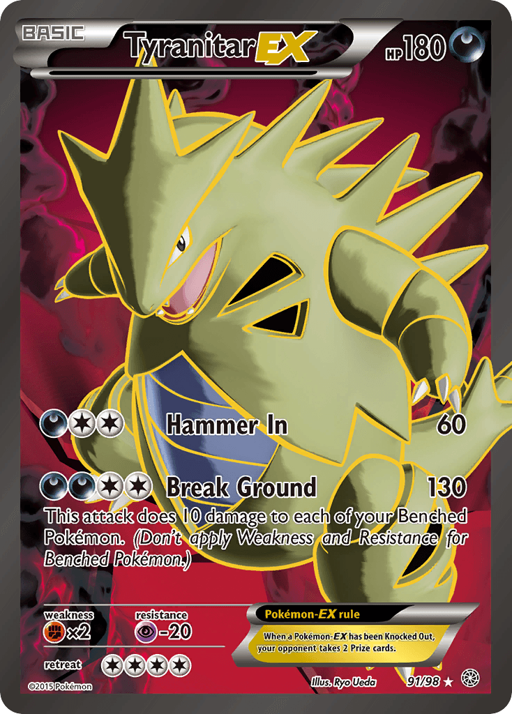 Tyranitar-EX 91/98