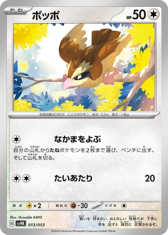 Pidgey 013/53