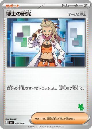 Professor's Research 063/66