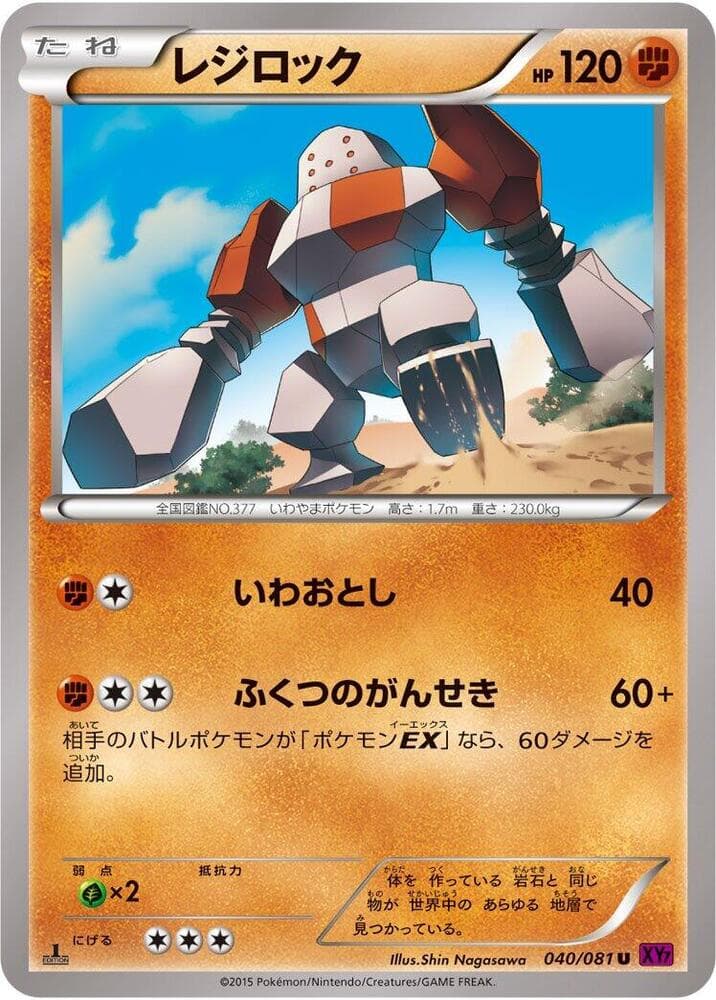 Regirock 040/81