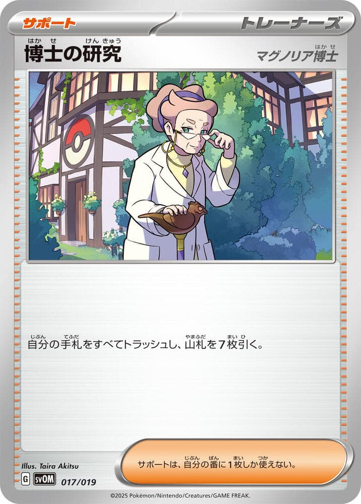Professor's Research 017/19